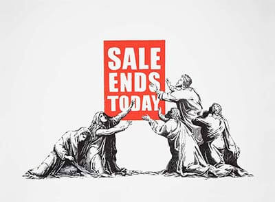 Sale Ends｜バンクシー